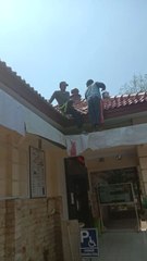 pengecatan genteng puskesmas