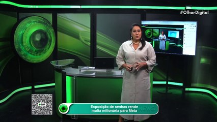 Exposição de senhas rende multa milionária para Meta