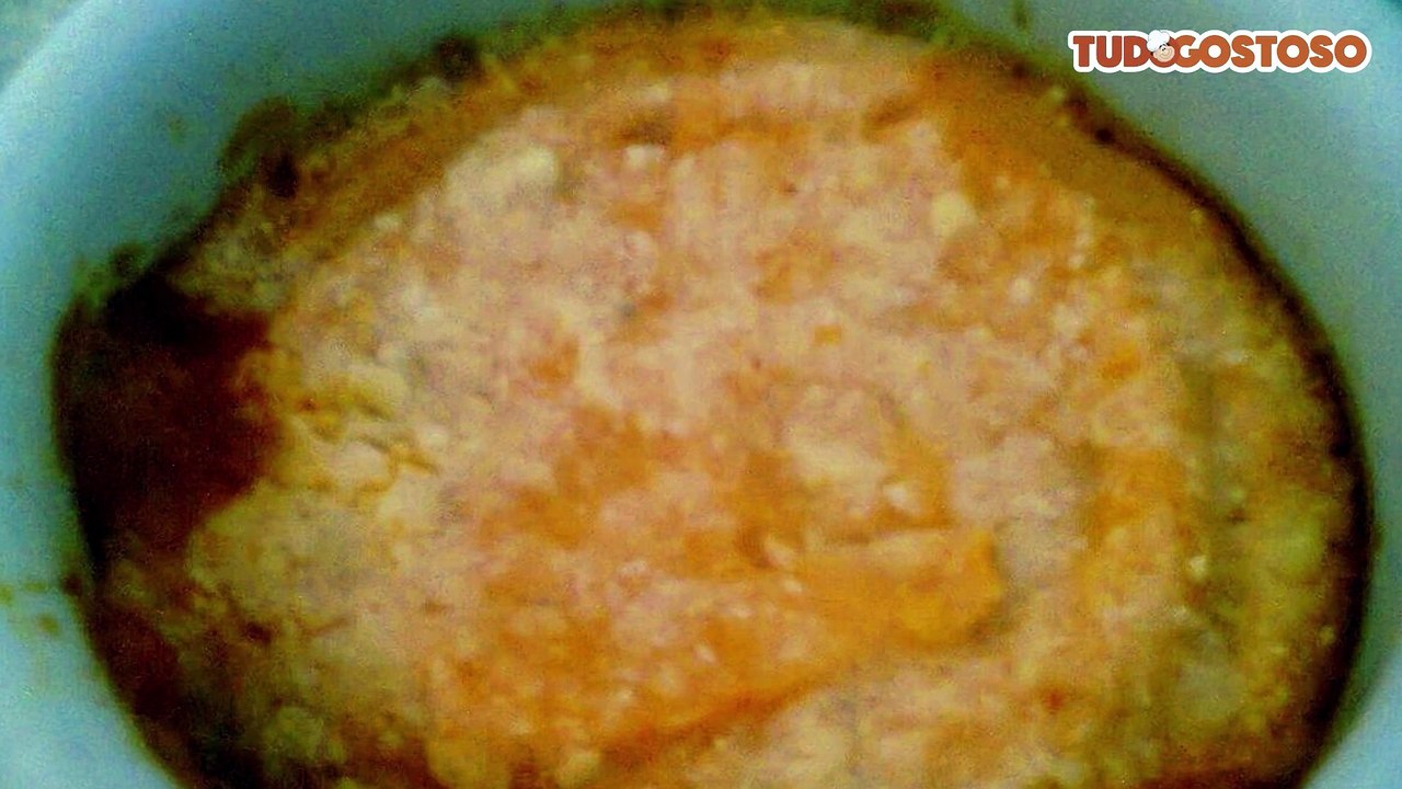 Escondidinho de abóbora e carne moída