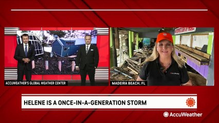 Cleanup begins for those who stayed behind in Helene-stricken Florida towns