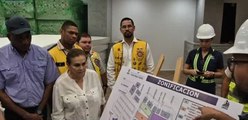 Inspeccionan la construcción del Hospital Manuel Amador Guerrero en Colón