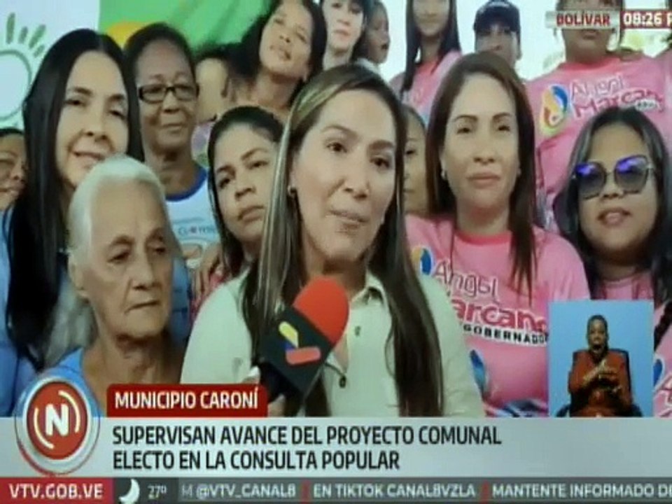 Bolívar | Autoridades nacionales supervisan avances de los proyectos comunales del mcpio. Caroní