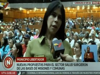 Caracas | Bases de misiones y comunas debaten nuevas propuestas para mejorar el sector salud