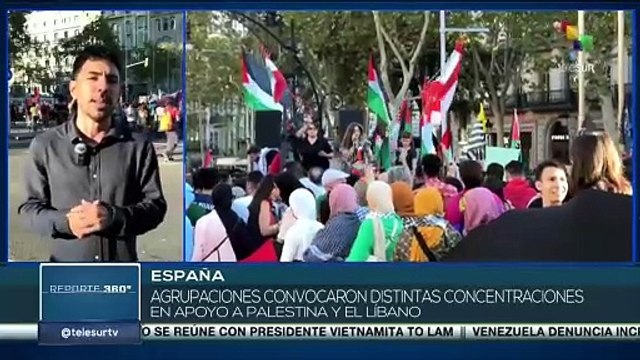 Agrupaciones en solidaridad con el pueblo palestino
