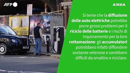 Ansa VERIFIED - Le batterie delle auto elettriche sono un problema per lo smaltimento?