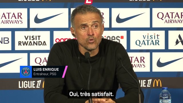 Luis Enrique : Une victoire très importante