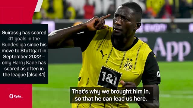 Guirassy brought clarity' in Dortmund's comeback win - Sahin