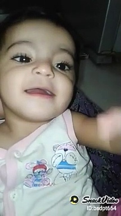 Beutiful baby laugh 