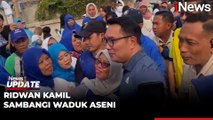 Datang ke Waduk Aseni, Ridwan Kamil Serap Aspirasi Ibu-ibu