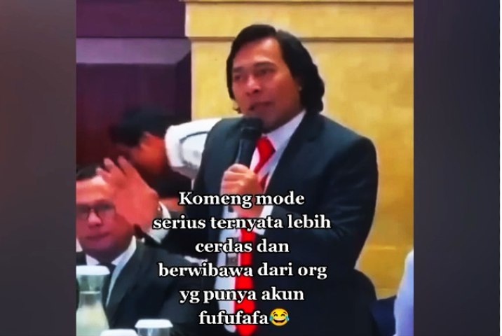 Komeng: Dari dulu hanya mendengar DPD nggak punya gigi, ini gimana gigitnya kalau ompong?