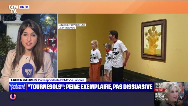 Les Tournesols de Van Gogh à nouveau ciblés après les peines de prison infligées à deux militantes écologistes