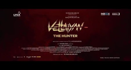 Vettaiyan The Hunter (Hindi) - Prevue - Rajinikanth - Amitabh Bachchan - T.J. Gnanavel - Anirudh