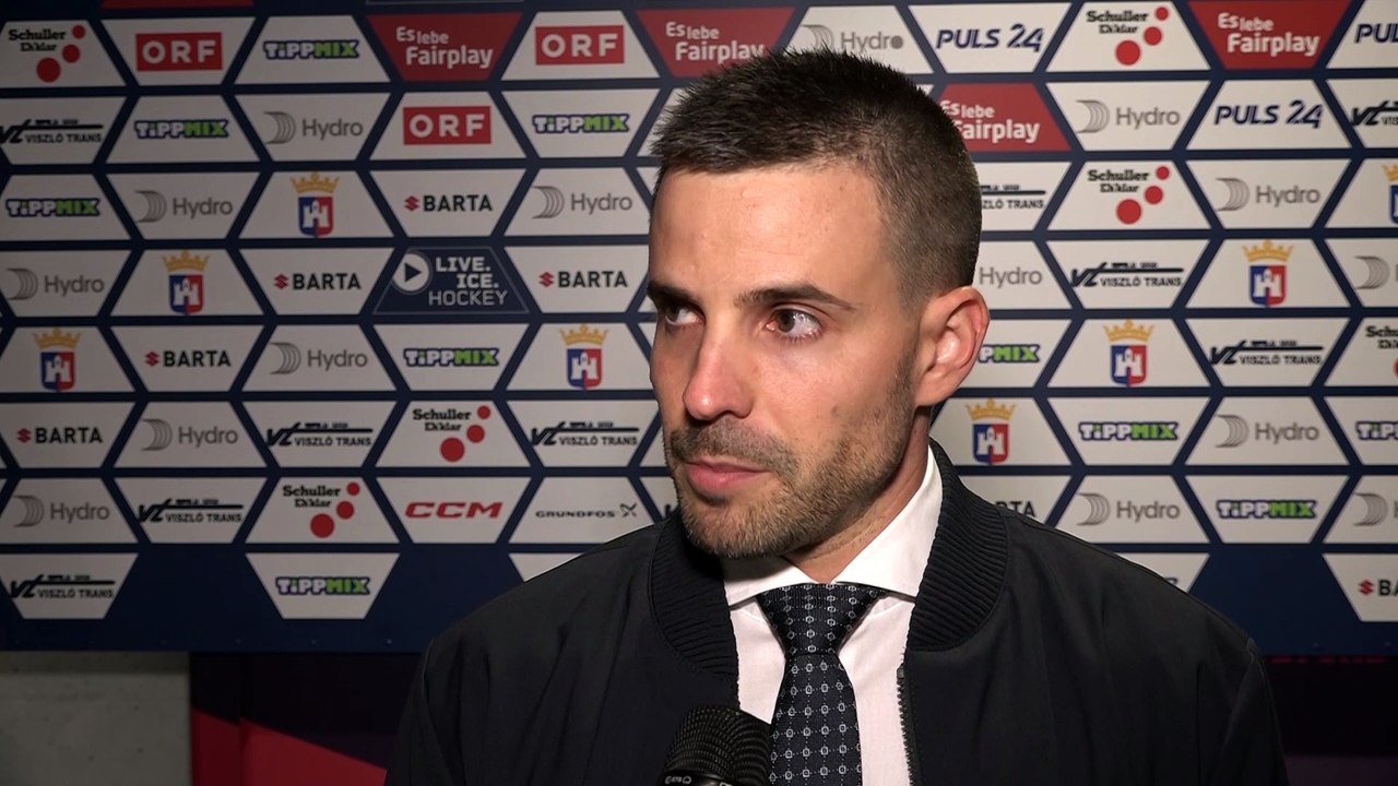 David Kiss (AV19) nach dem Sieg gegen den KAC