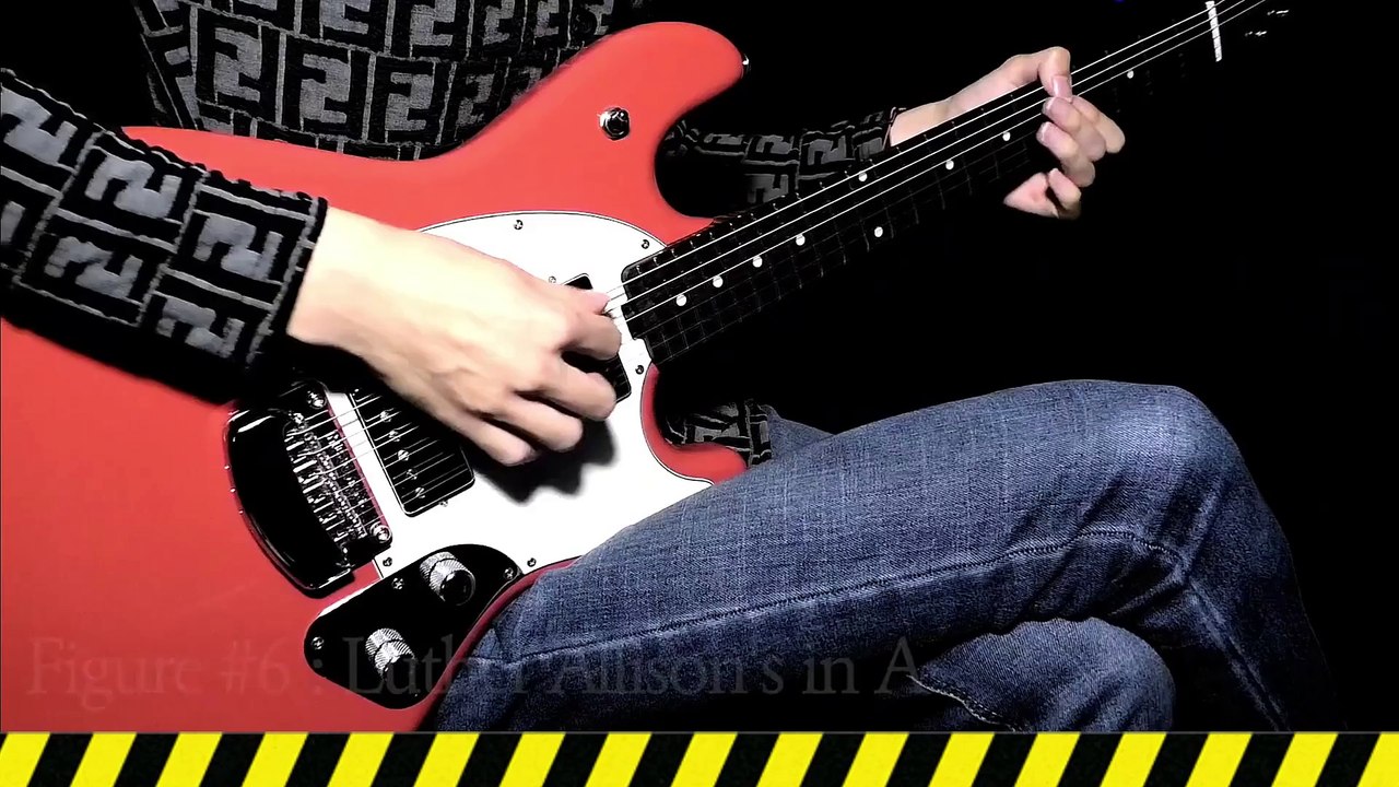Blues guitar lick 6