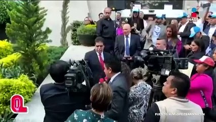 Lanzan huevos a líder sindical del Poder Judicial