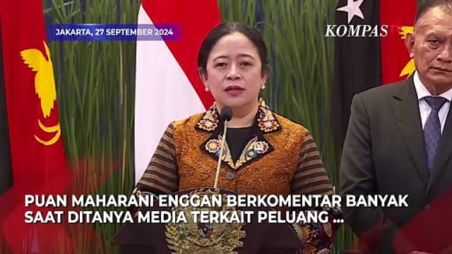 Jawab Puan Maharani Terkait Peluang Kader PDIP Dapat Kursi di Kabinet Prabowo Subianto