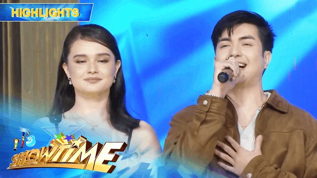 Kira Balinger at LA Santos, masayang bumisita sa It's Showtime! | It's Showtime