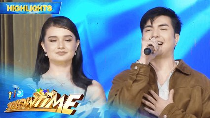 Kira Balinger at LA Santos, masayang bumisita sa It's Showtime! | It's Showtime
