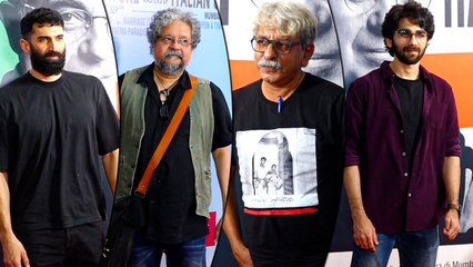 Aditya Roy Kapur, Sriram Raghavan And Other Celebs Dazzle At Cinema Italian Style