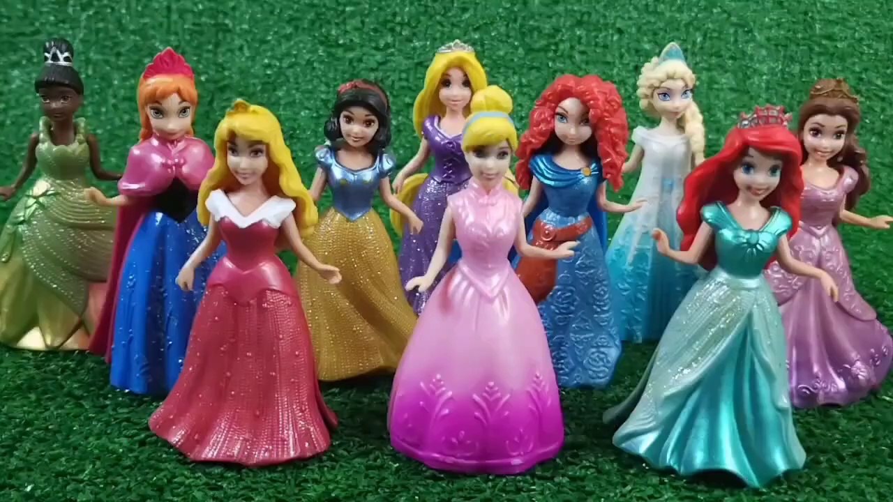 Disney Princess Doll Makeover DIY Miniature Ideas for Barbie Wig, Derss, Feceup, and more