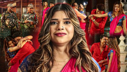 देखिए Amrish Singh और Avantika Yadav फिल्म Balam Kesariya के एक गाने की शूटिंग का प्लैशबैक वीडियो