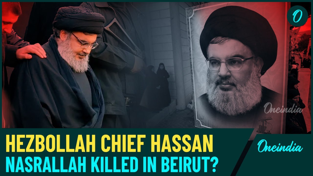 Hezbollah Leader Nasrallah and His Daughter Killed in Israel's Deadliest Strike on Beirut: Reports