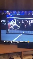 Why You Should Never Try to Copy Roger Federer's Playing Style
