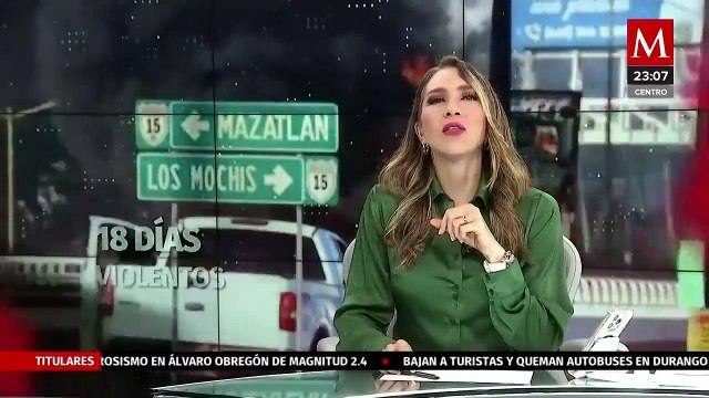 Queman vehículos y cierran accesos en Culiacàn. Paola Barquet, 27 de septiembre 2024