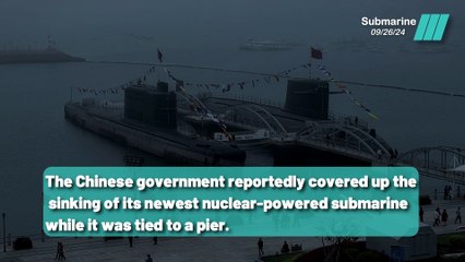 Satellite Images Expose China’s Submarine Incident