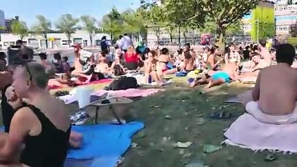 HOT Beach Walk  Forbidden Amsterdam harbor  4K 60FPS | Don't Miss Out!