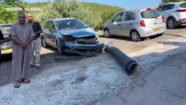 Lübnan'dan İsrail'in kuzeyine atılan roketler demir kubbe tarafından imha edildi