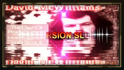 David McWilliams - Days Of Pearly Spencer (SLOW)