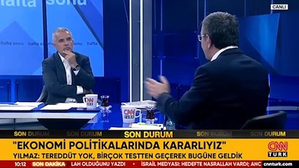 Cumhurbaşkanı Yardımcısı Cevdet Yılmaz: Enflasyon son 3 ayda 23,5 puan düştü