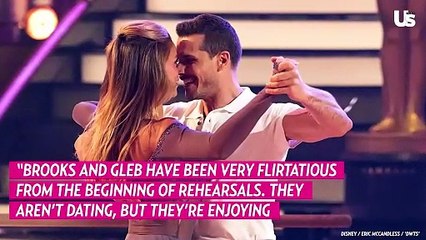 ''DWTS’ Partners Brooks Nader and Gleb Savchenko Are ‘Hooking Up’- Source