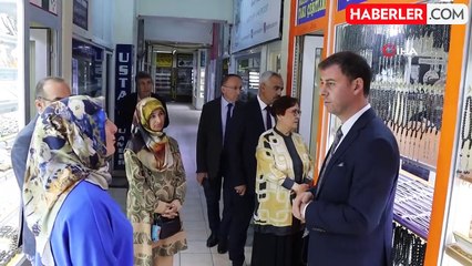 AK Parti MKYK Üyesi Dr. Reşide Yüksel Oltu'da Vatandaşlarla Buluştu