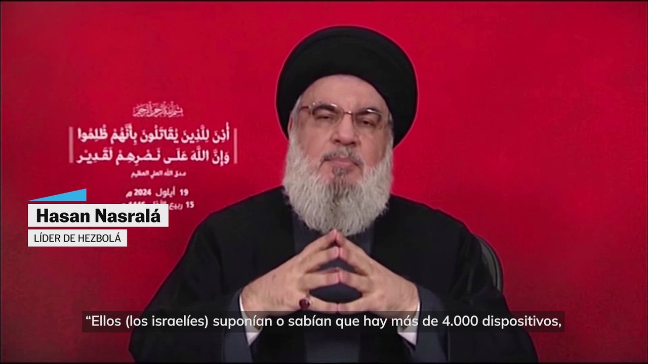 El último mensaje de Nasralá, líder de Hezbolá, al que Israel asegura haber matado