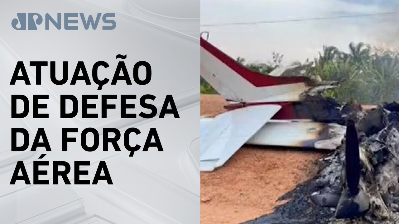 Avião que invadiu espaço aéreo do Brasil é interceptado