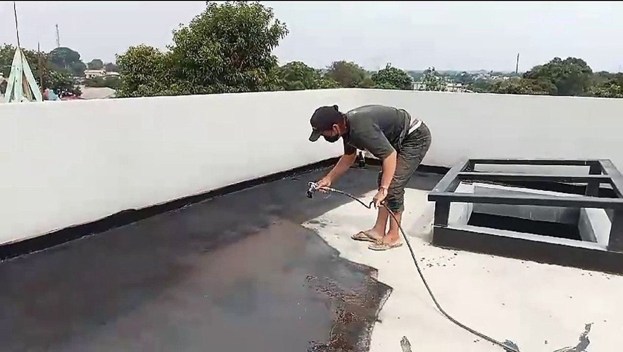 Cara Mengatasi Dak Bocor Dengan Menggunakan Aspal Cair