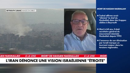 La mort d’Hassan Nasrallah «est un coup de tonnerre» selon le général Bruno Clermont
