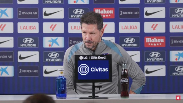 SIMEONE, rueda de prensa COMPLETA | PREVIA ATLÉTICO DE MADRID vs. REAL MADRID