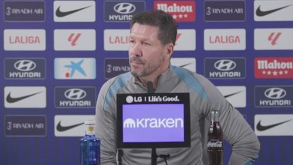 Simeone sobre los días de descanso del Real Madrid