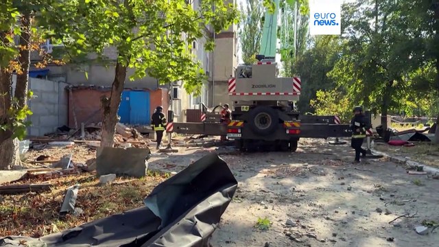 Russian airstrikes on medical centre kill at least nine in eastern city of Sumy