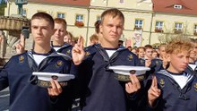 Ślubowanie klas pierwszych w ZSM Darlowo