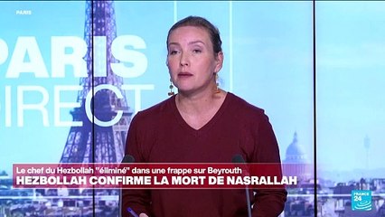Le Hezbollah confirme la mort d'Hassan Nasrallah suite à une frappe israélienne