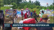 Prosesi Pemakaman Polisi Korban Penembakan KKB di TPU Arso Dua Papua