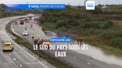 Le sud du Royaume-Uni sous les eaux après des nouvelles précipitations