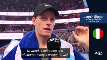 Sinner puts 2024 success down to physicality