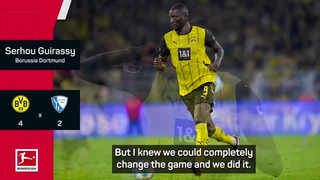 Reality check for Guirassy as his brace inspires impressive Dortmund comeback