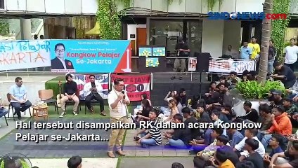 Kongkow Pelajar se-Jakarta, Ridwan Kamil Janji Bakal Beri Kemudahan Nonton Persija di Stadion