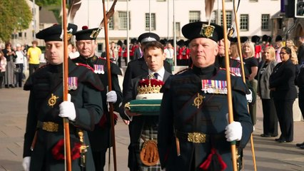King and Queen attend Scottish Parliament anniversary event